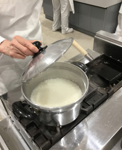 日本料理の調理実習